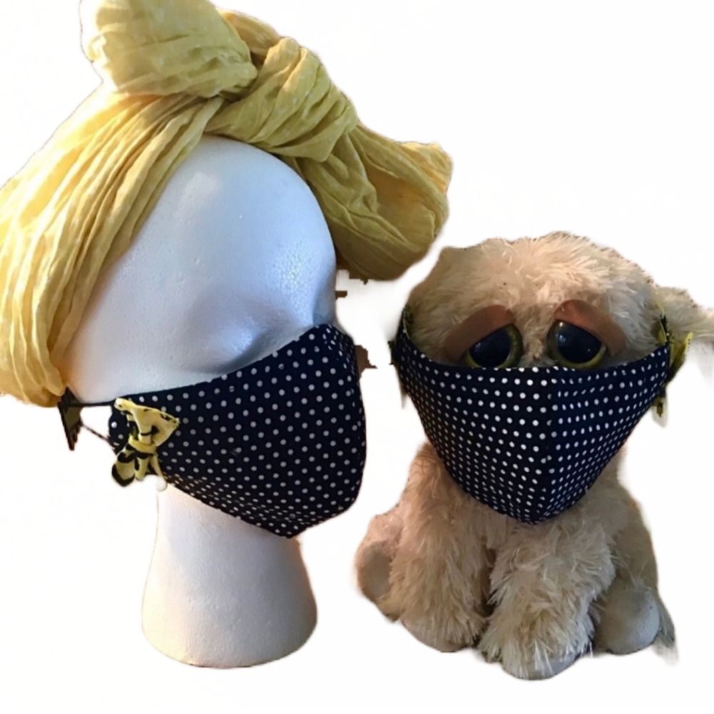 WOMAN’S AND GIRL’S MATCHING FACE MASKS